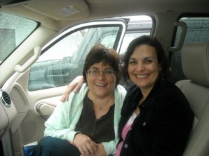 From left to right: Sue and Mom