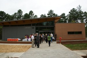 Wake County opened its newest library September 26, 2009.