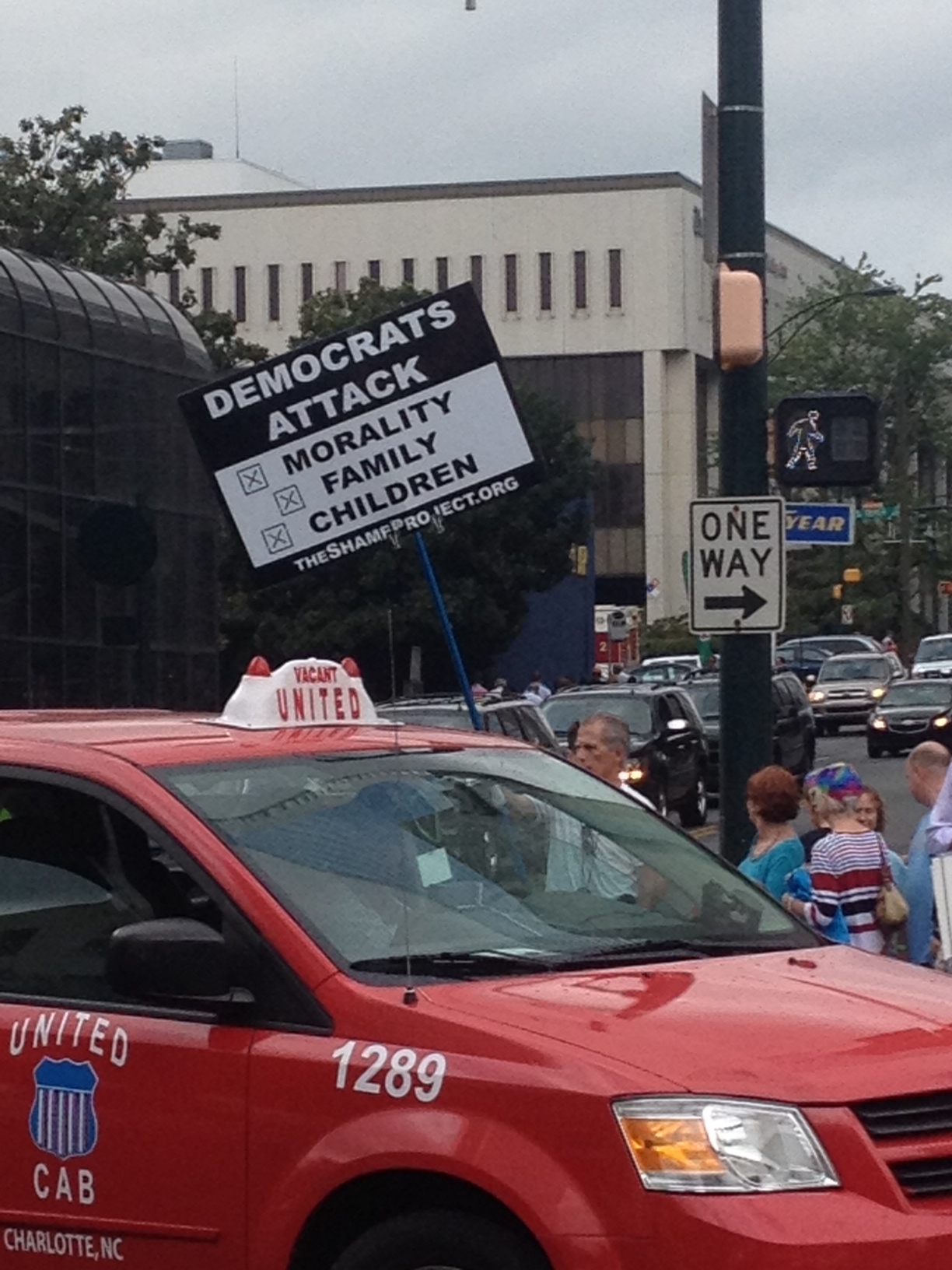 Volunteering at the DNC