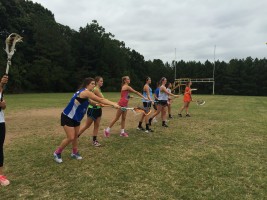 Leeville Women’s Lacrosse takes on the Pumpkin Shootout