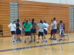 Students Tryout for Basketball Teams