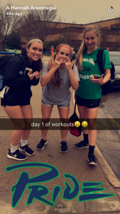 Pride women’s soccer spring into the season with beginning of workouts