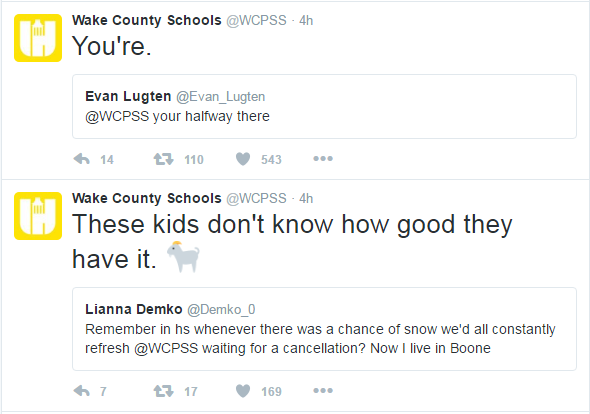 WCPSS Twitter Readies Itself for Another Winter Episode