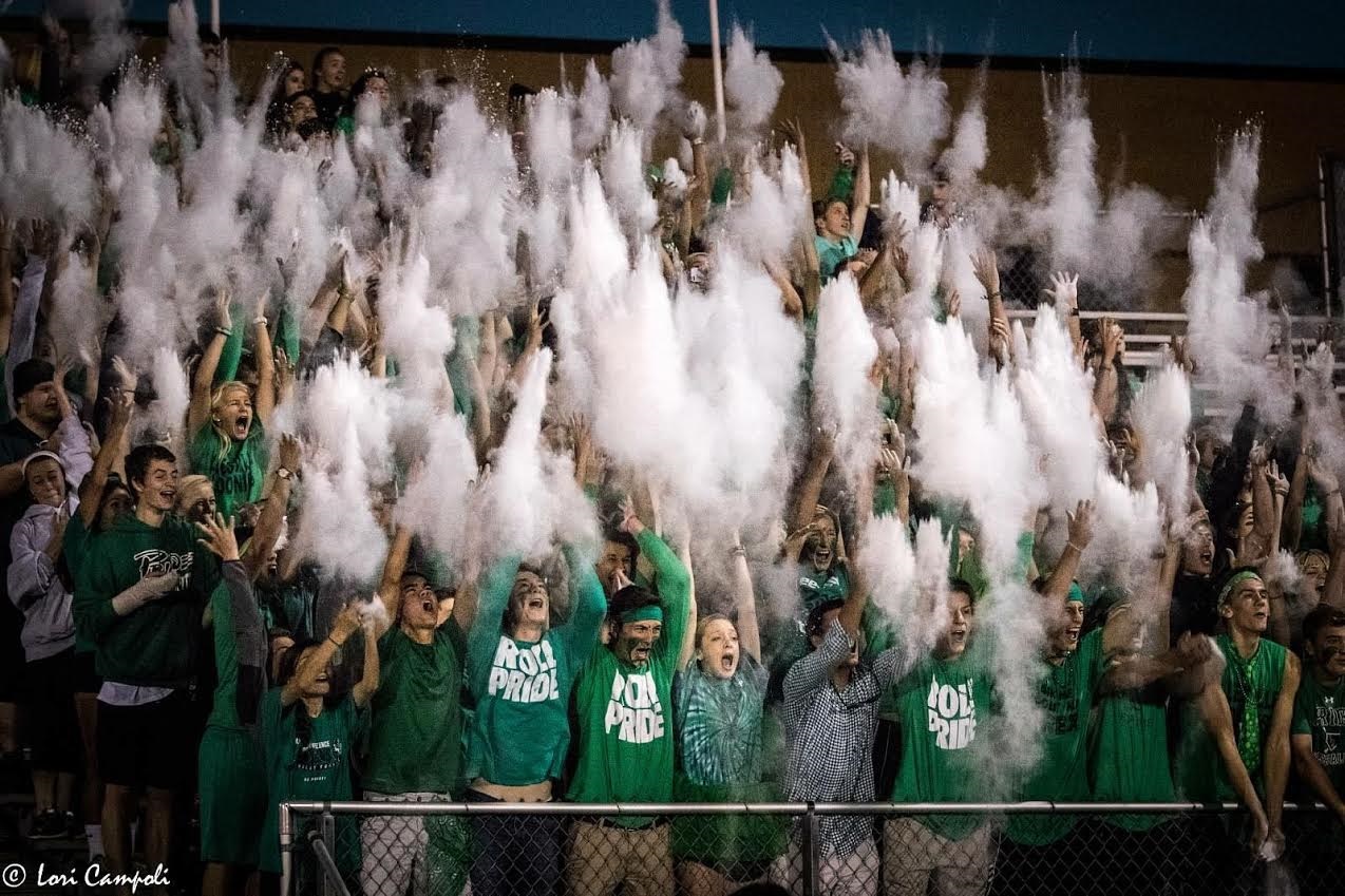 Leesville Football Student Section