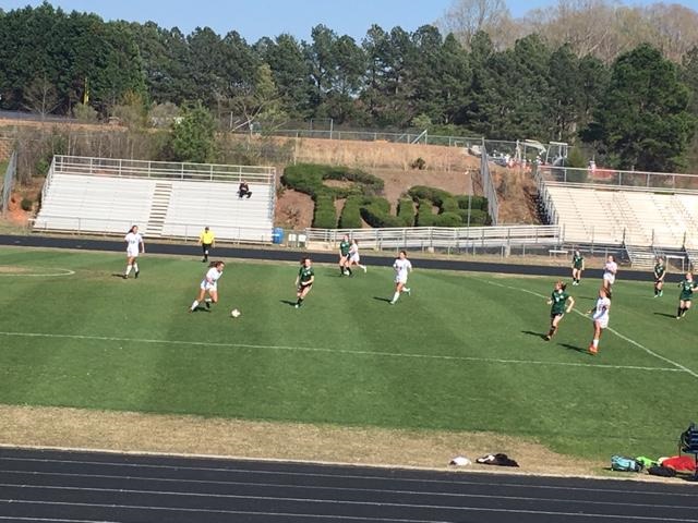 Leesville’s JV Women’s Soccer Falls Short Against Cardinal Gibbons