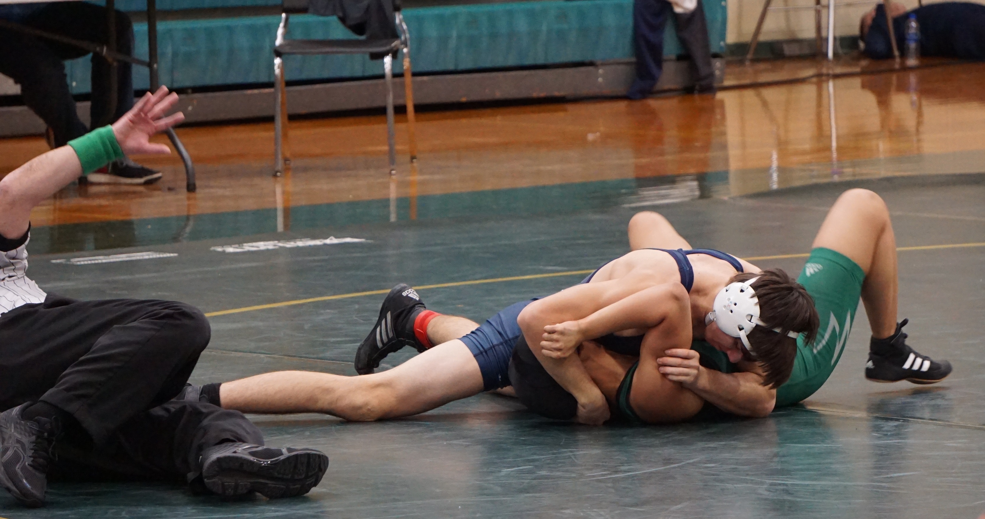 Leesville Wrestling Performs At Cap 7