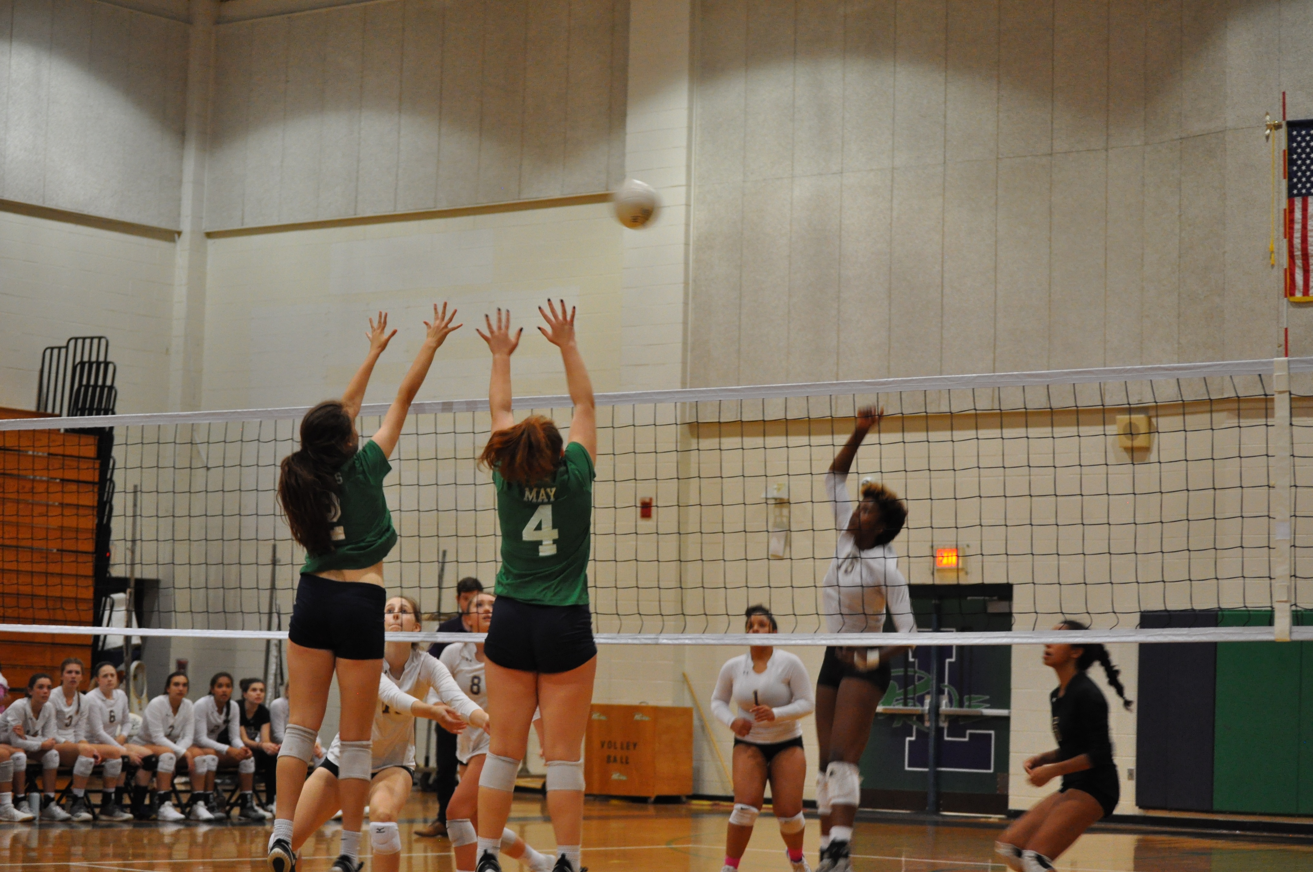 Leesville VS Broughton volleyball games end in defeat for the Pride