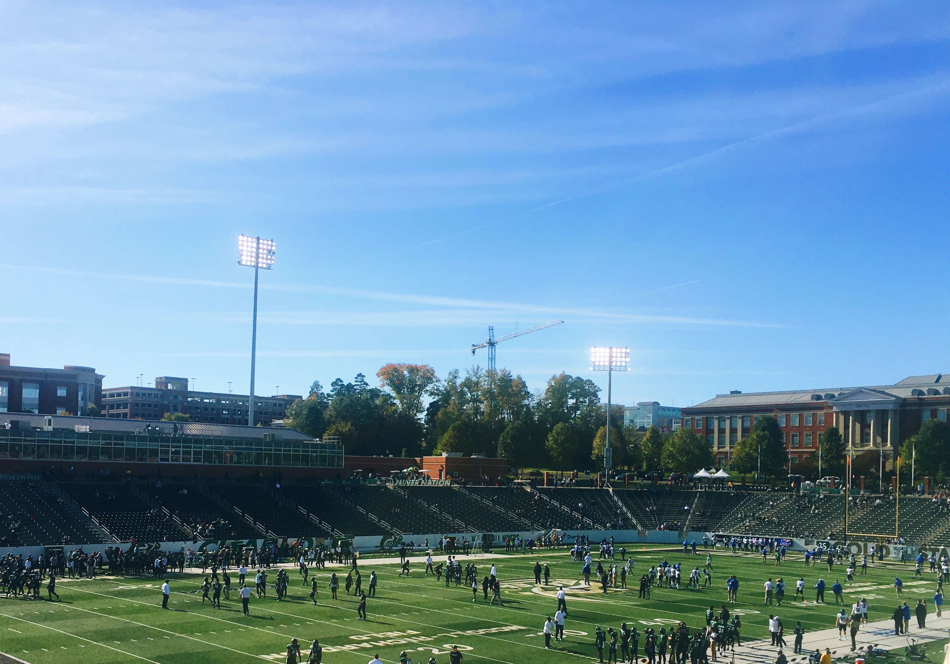 My First College Football Experience