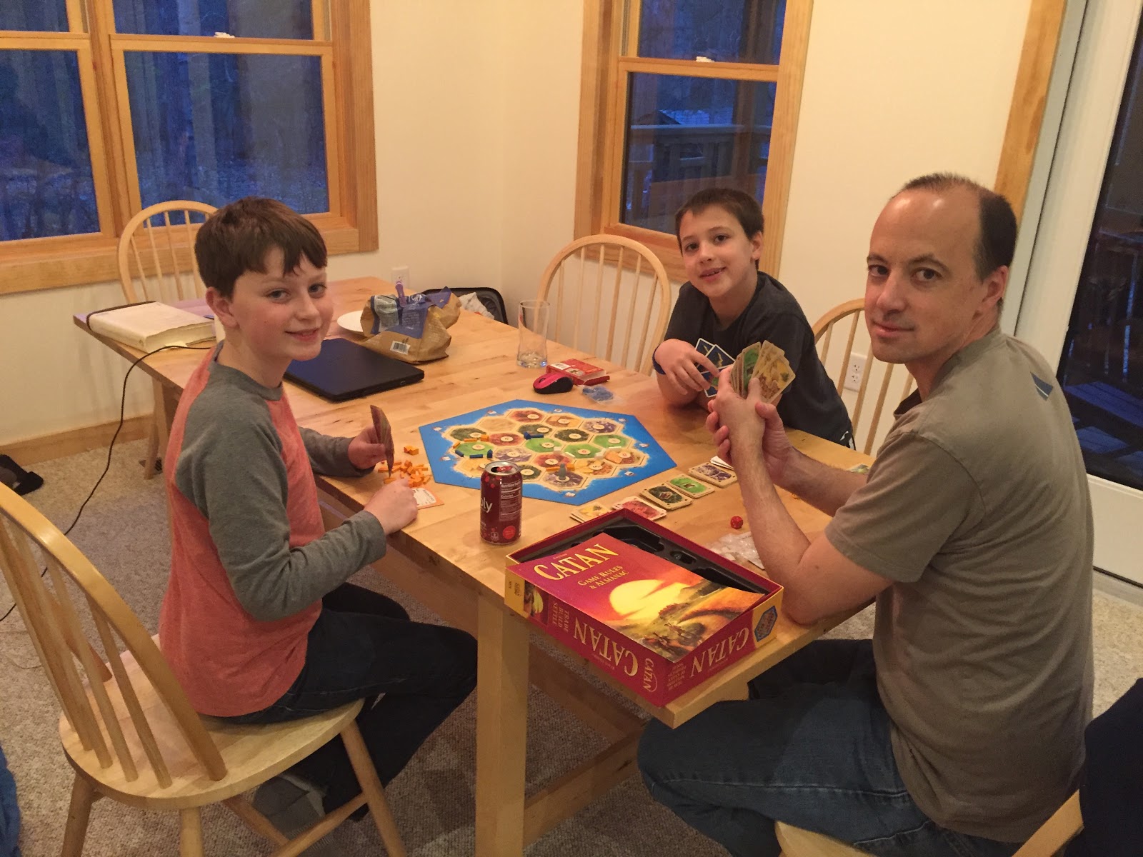 Board games fighting boredom