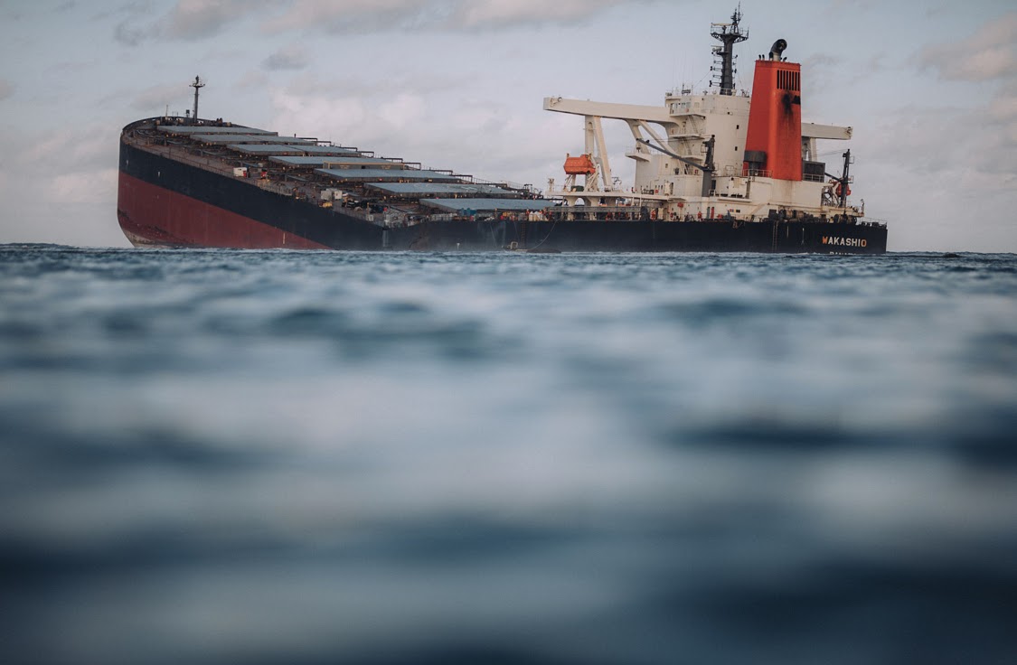 Devastating Oil Spill on the Island of Mauritius