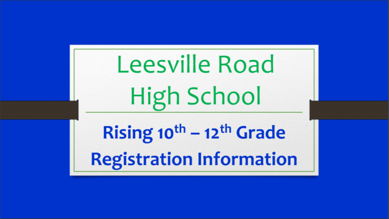 2021-2022 Class Registration for LRHS Students