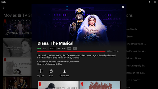 Diana: The Musical Review