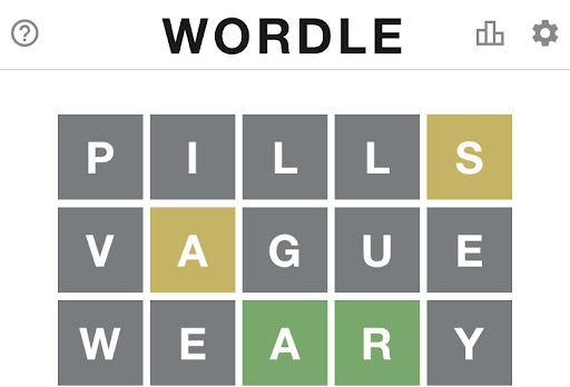 Rootl, my new daily word game. It's a bit like Wordle, but with