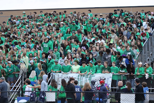 Leesville Student Section pummeled during Homecoming