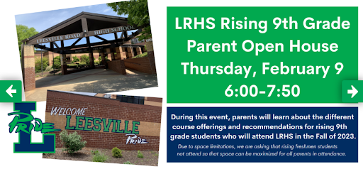Rising 9th Grade Informational Session