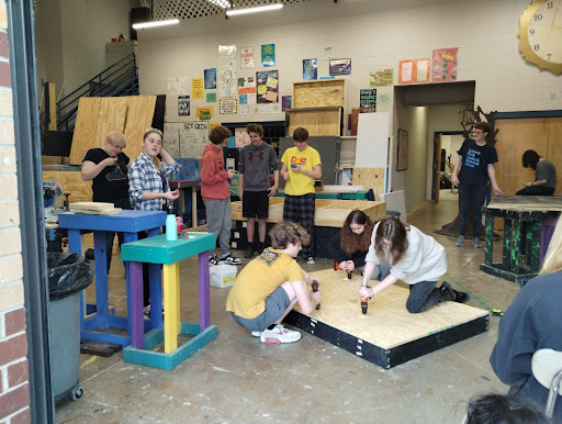 Students begin creating Leesville’s <em>The Sound Of Music</em>