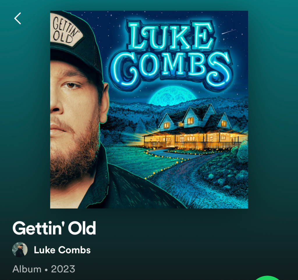 Luke Combs Releases New Album — “Gettin’ Old” - The Mycenaean