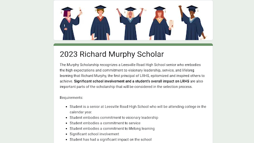 Leesville Murphy Scholarship Closes May First