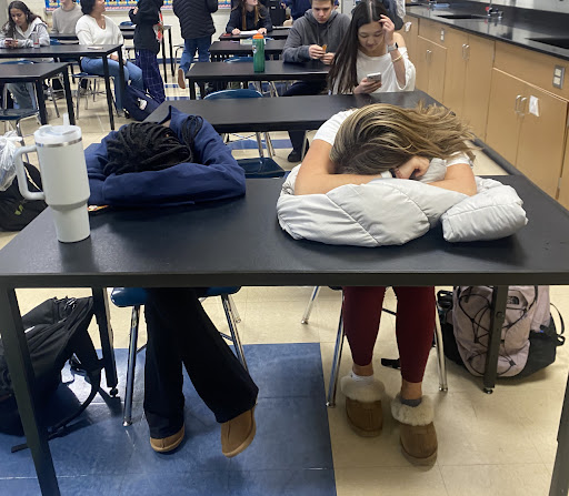 Naptime in high school