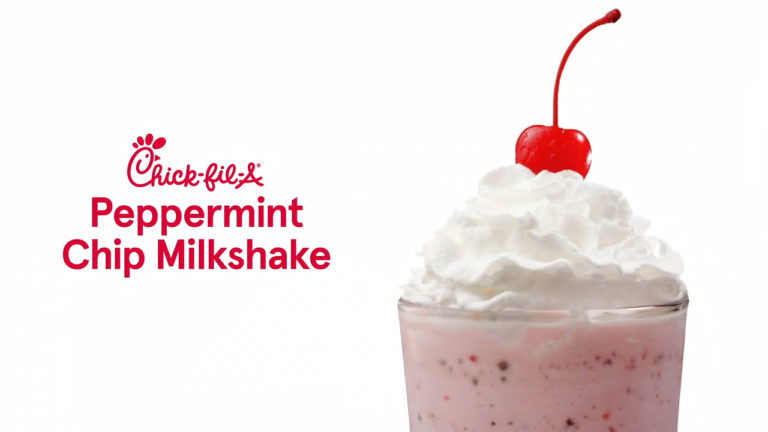Chick-fil-A’s Peppermint Chip Milkshake Review