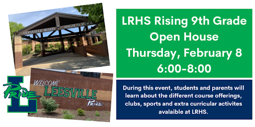 LRHS Rising 9th Grade Open House