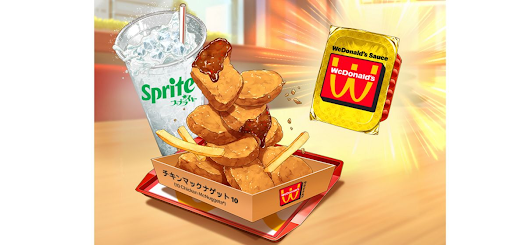 McDonalds’ Anime Crossover