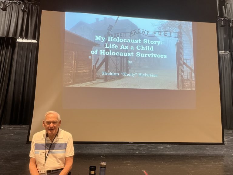 Sheldon Bleiweiss explains harsh reality the Holocaust had on his family