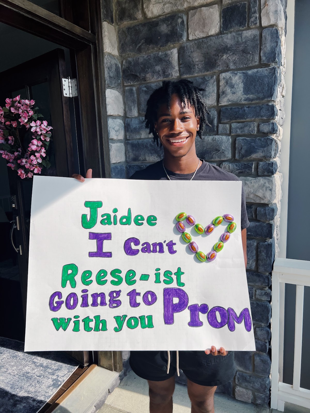 Promposals around Leesville High