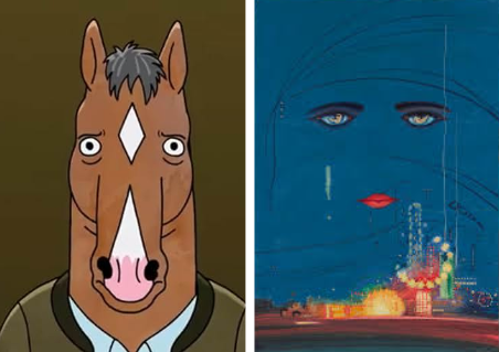 Viewing Bojack Horseman through the eyes of The Great Gatsby 