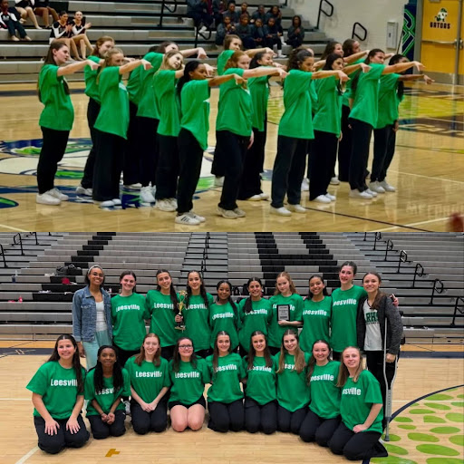 Leesville Dance Team Shines with A FIRST PLACE FINISH