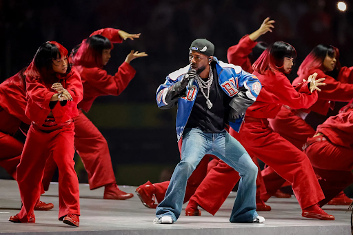 Kendrick Lamar Performs at the Superbowl LIX HAlftime SHow