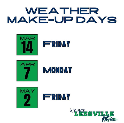 Leesville student’s opinions on the snow make-up days